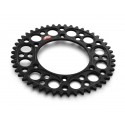A46010951048C1 CORONA TRASERA RENTHAL GP NEGRA BY KTM 49 DIENTES