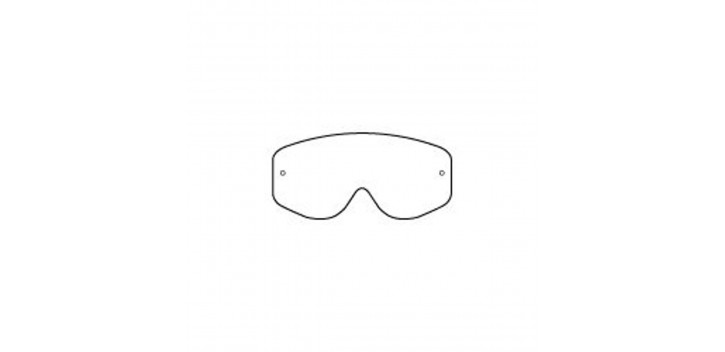 RACING GOGGLES SINGLE LENS (CLEAR)