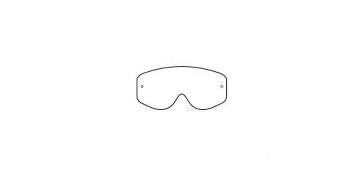 RACING GOGGLES SINGLE LENS (CLEAR)
