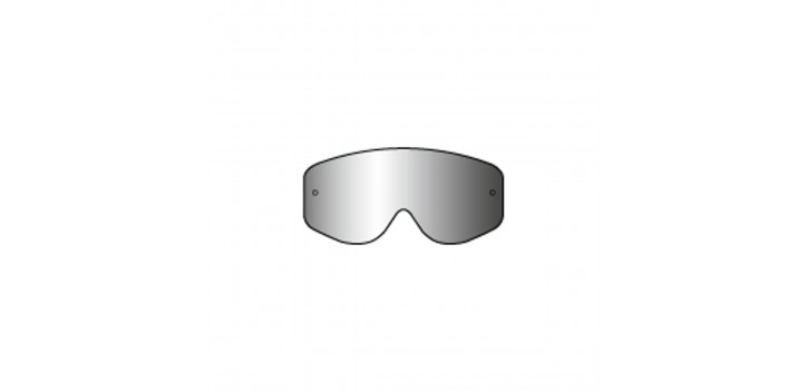 RACING GOGGLES SINGLE LENS (SILVER MIRROR)