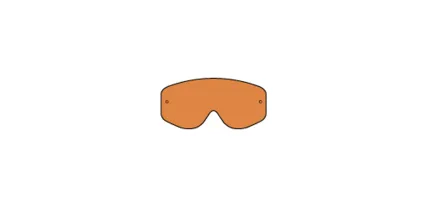 RACING GOGGLES SINGLE LENS (ORANGE)
