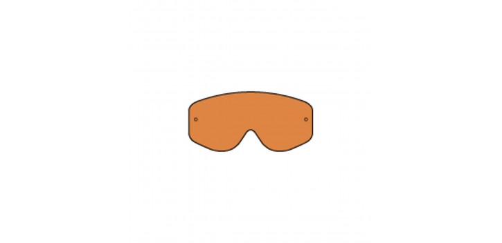 RACING GOGGLES SINGLE LENS (ORANGE)