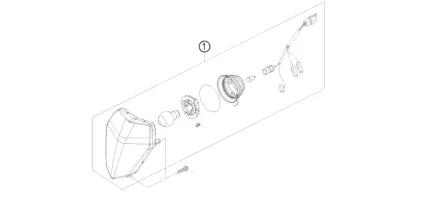 78014001000 FARO KTM  EXC 2008-2013
