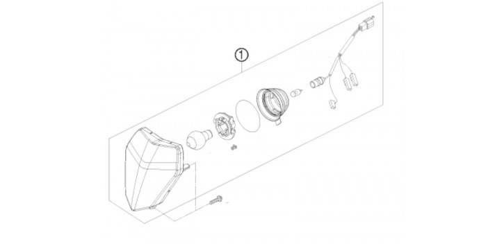 78014001000 FARO KTM  EXC 2008-2013