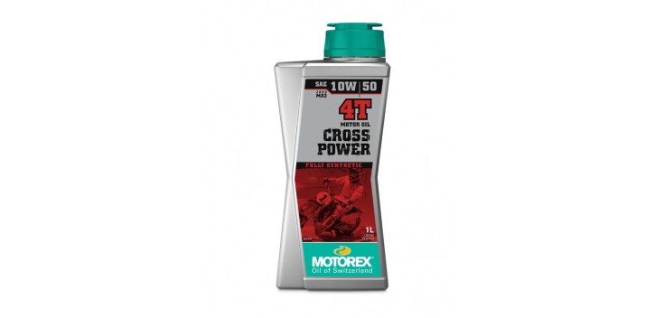 ACEITE MOTOREX CROSS POWER 4 T 10W60 - 1 L