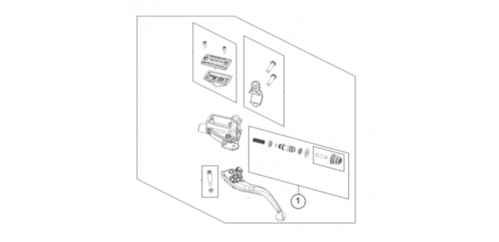 REPAIR KIT PISTON DOT