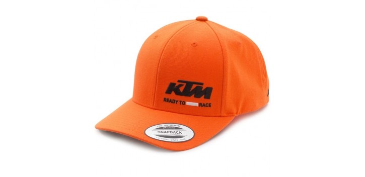 GORRA RACING NARANJA OS