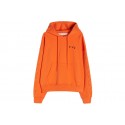 DIAGONAL HOODIE ORANGE S