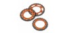 ORANGE REAR SPROCKET 44-T