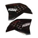 7730805410030D KIT TAPAS DEPOSITO NEGRAS KTM EXC 09