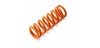 WP SPRING FOR REAR SHOCK ABSORBER KTM EXC 69N/MM ORANGE