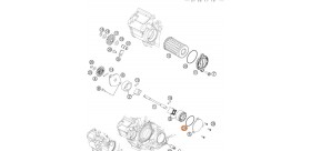 JUNTA TORICA BOMBA ACEITE KTM 44,00X2,00