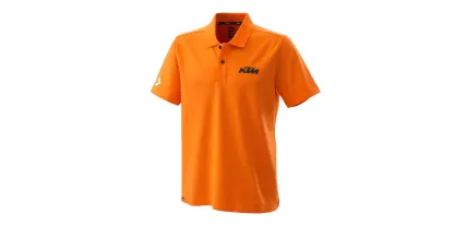 POLO RACING NARANJA L