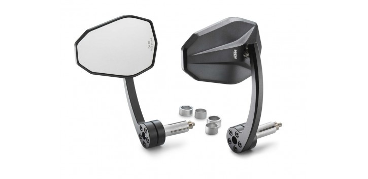 SET DE ESPEJO RETROVISOR DE TOPE DE MANILLAR