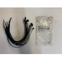 SUJETACABLES 300/4,8MM NEGRO