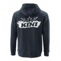 SUDADERA KTM CON CAPUCHA Y CREMALLERA CON LOGOTIPO DESGARRADO