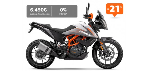 2024 KTM 390 ADVENTURE BLANCA