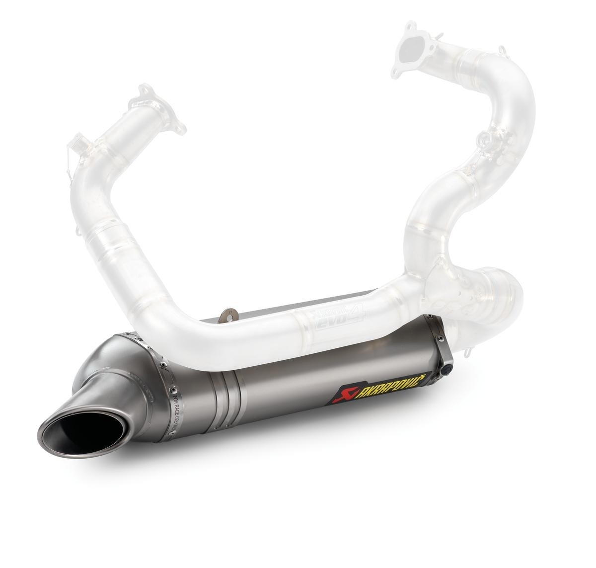 AKRAPOVIC EVO 4 SILENCER KTM 1190 RC8 09-15 - KTM SIEBLA