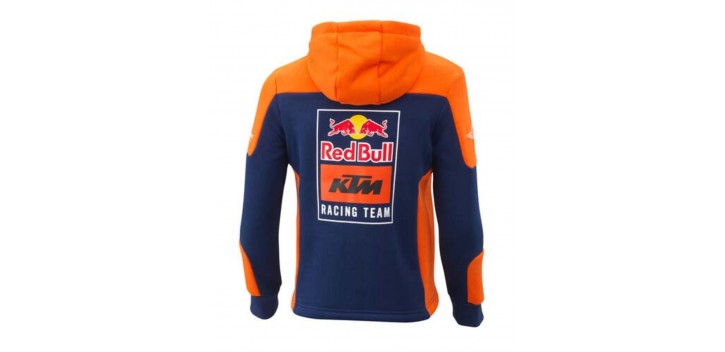 3RB2400071 SUDADERA KTM CON CAPUCHA Y CREMALLERA TEAM RÉPLICA PARA NIÑOS