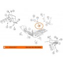Silent block KTM 20x12 M6x10/M6x8