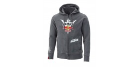 3KI23004550 SUDADERA KTM KINI CON CREMALLERA MORPH