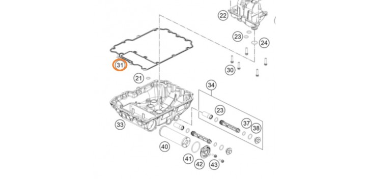 OIL SUMP GASKET