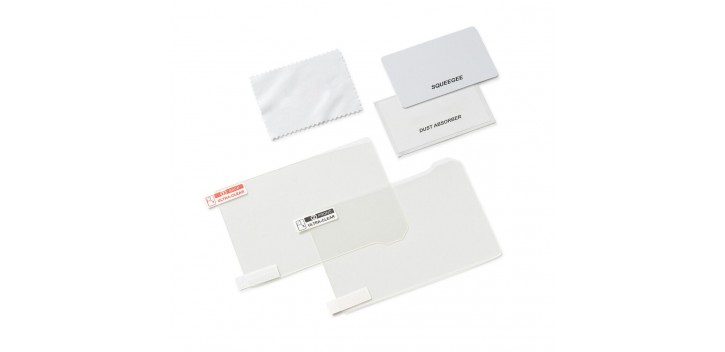 Adhesive display protection