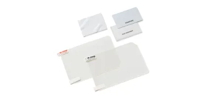 Adhesive display protection