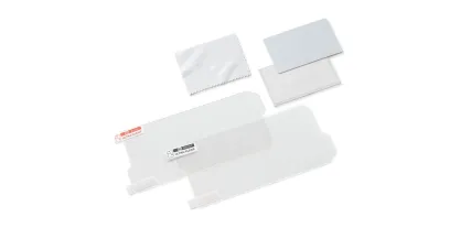 Adhesive display protection