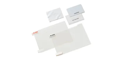 Adhesive display protection