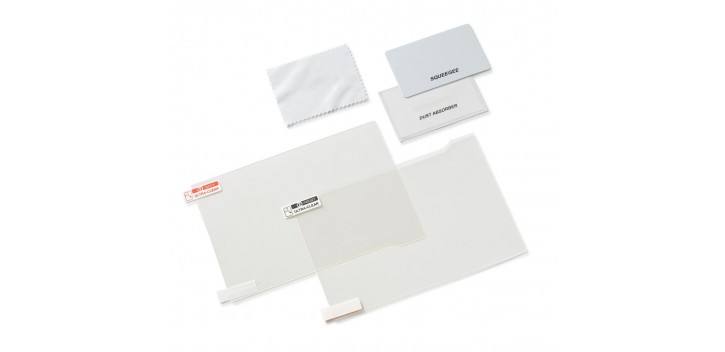 Adhesive display protection
