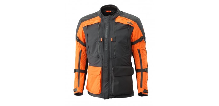 CHAQUETA KTM TERRA ADVENTURE V2 NEGRA 3PW2300027
