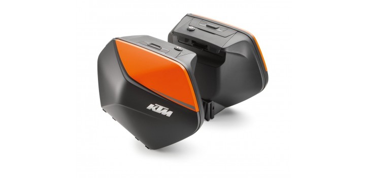 JUEGO DE MALETAS KTM 1290 SUPER DUKE GT NARANJA