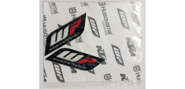 PEGATINAS WP PARA HORQUILLA KTM PEQUEÑAS 61308192000