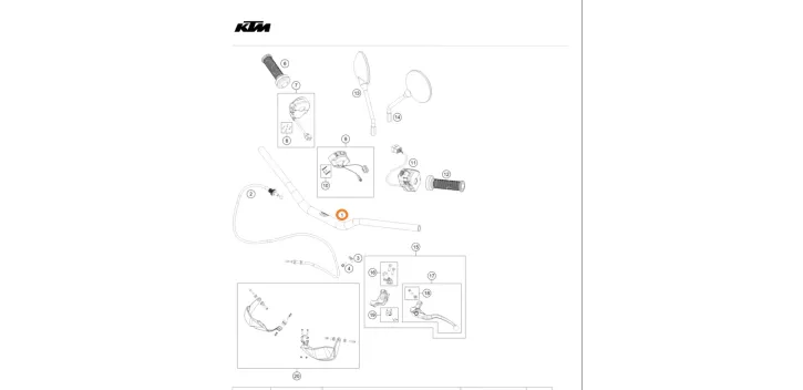 MANILLAR KTM ADVENTURE 790 890 1290 ADVENTURE 890 SMT