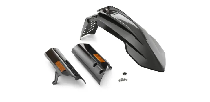 KIT DE GUARDABARRO DELANTERO KTM 890 790 ADVENTURE R NEGRO63508910144C1