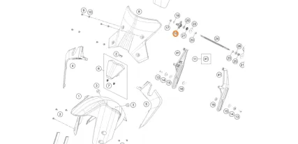RUEDA DE AJUSTE CÚPULA KTM 1290 SUPER ADVENTURE