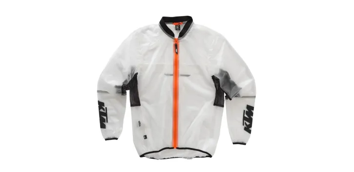 CHAQUETA DE AGUA KTM TRASPARENT
