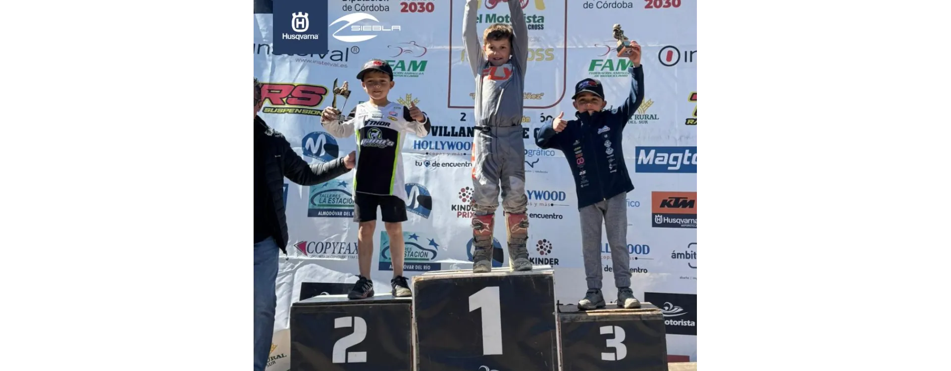 Hugo Jiménez shines in Villanueva de Córdoba with his first major victory in 50SX