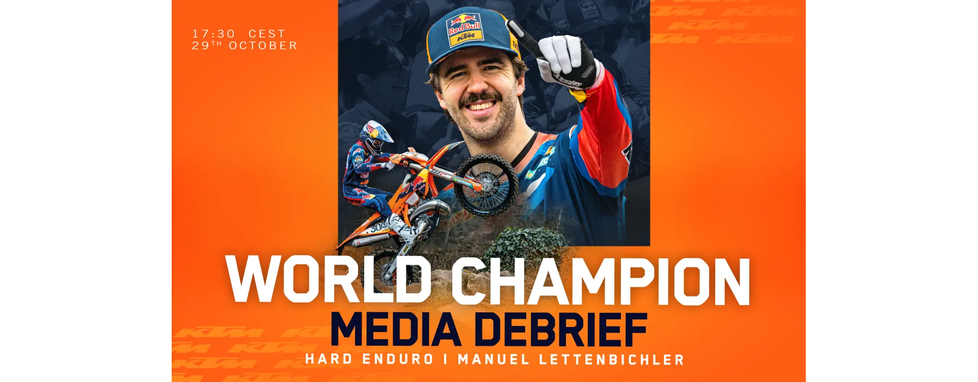 Manuel Lettenbichler secures his fifth consecutive Hard Enduro world title with KTM