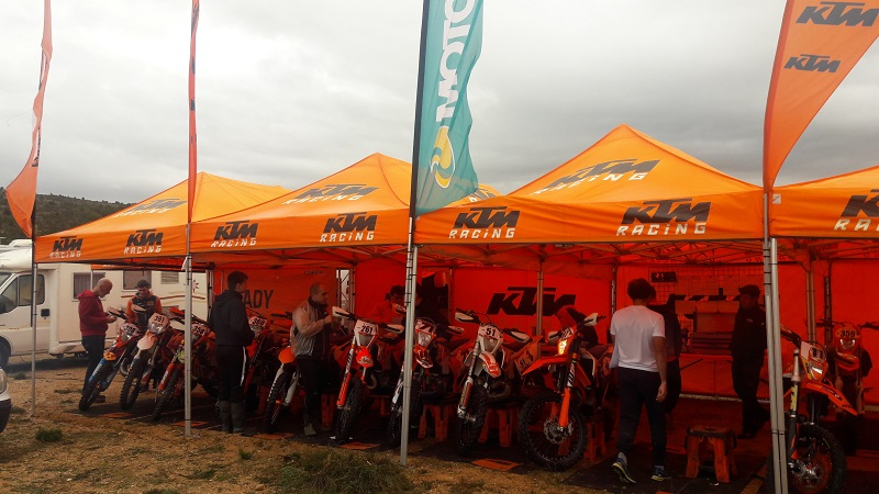 EL SERVICIO DE ASISTENCIA KTM FAMILY&FRIENDS SUPERA DE NUEVO SUS CIFRAS DE ASISTENCIA A LOS PILOTOS PRIVADOS DE ENDURO