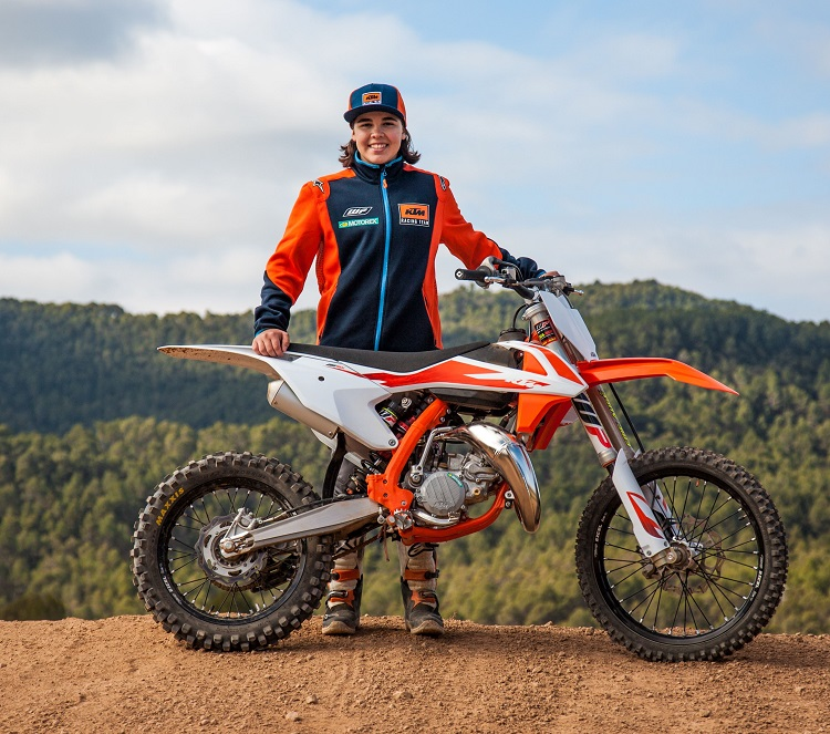KTM ESPAÑA APUESTA POR EL DEPORTE FEMENINO APOYANDO A DANIELA GUILLÉN