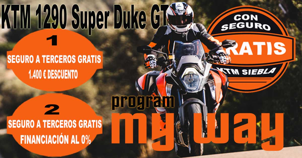 Programa My Way KTM  1290 Super Duke GT