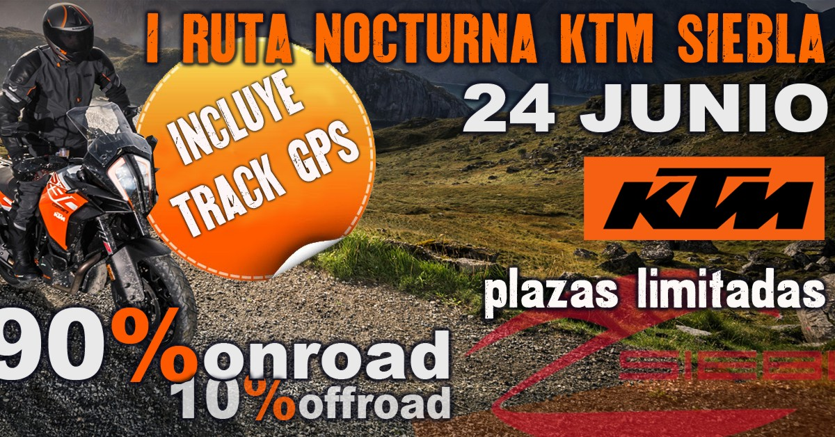 I RUTA NOCTURNA KTM SIEBLA